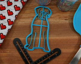 Boxer Cookie Cutters - Boxer Face, Boxer Outline, Boxer Stack, Boxer Sitting, Cute Boxer - Boxer Dog Owner
