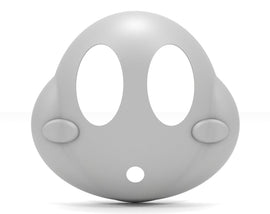 Gourmet Guy Mask DIY Cosplay Prop Kit - Paper Mario Cosplay Prop - Alternate Shy Guy Props - Frying Pan - Cake Mixes - Goombario