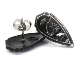 Haurchefant Greystone Shield Earrings Pair - FFXIV
