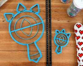 XL 12 Inch Lens of Truth Cookie Cutter -  Zelda Breathe of the Wild Large Cookies