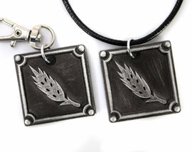 Botanist FFXIV Gathering Charm - BTN Metal Resin, Disciple of the Land Final Fantasy 14 FF14 - LootCaveCo