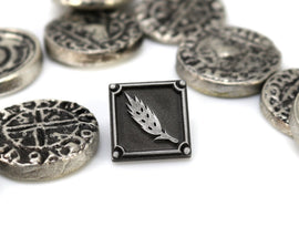 Botanist FFXIV Gathering Pin - BTN Metal Resin, Disciple of the Land Final Fantasy 14 FF14 - LootCaveCo