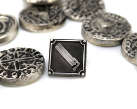 Carpenter FFXIV Crafting Pin - CRP Metal Resin, Disciple of the Hand Final Fantasy 14 FF14 - LootCaveCo