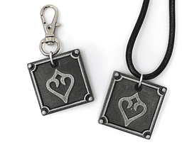 Dancer FFXIV Keychain / Necklace Metal Resin - DNC Final Fantasy XIV (FF14) - Soul Crystal - LootCaveCo