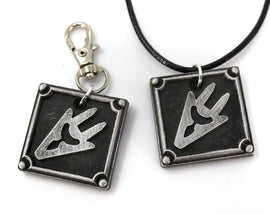 Dragoon FFXIV Job Charm - DRG Metal Resin, Final Fantasy 14 FF14 Soul Crystal - LootCaveCo