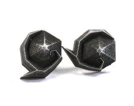 Kokiri Emerald Earrings - Legend of Zelda Spiritual Stones - Stainless Steel Stud - Nintendo/Zelda Gift
