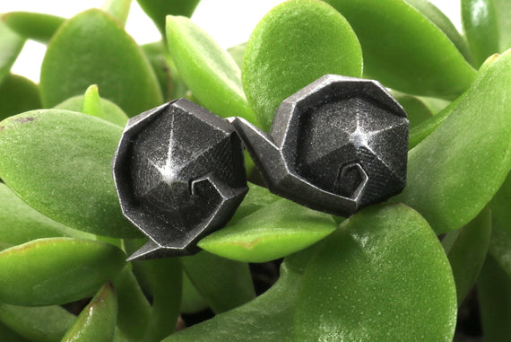 Kokiri Emerald Earrings - Legend of Zelda Spiritual Stones - Stainless Steel Stud - Nintendo/Zelda Gift
