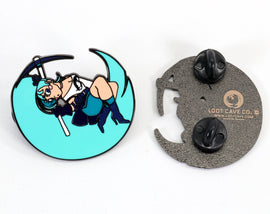 Looci Anime Collectible Pin- Hard Enamel - Pin Loot Cave Co Official Merchandise