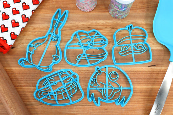 Meme Cookie Cutters - Big Chungus, Dolan, monkaS, Ugandan Knuckles, Troll Face - Meme Fan
