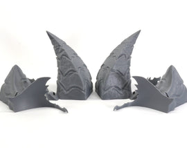 FFXIV Au'ra Female Horns 03 DIY Cosplay Prop Kit