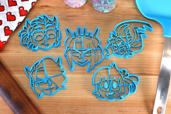 Helltaken Cookie Cutters Set 2 - Azazel, Judgement, Justice, Lucifer, Zdrada