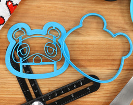 Animal Crossing Tom Nook STAMP Cookie Cutter - New Horizons