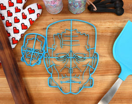 XL 12 Inch Frankenstein Cookie Cutter  - Frankensteins Monster Cookie Cutters - Halloween Party Cake