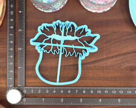 Seafloor Cookie Cutters - Sand Dollar, Seaweed, Starfish, Coral, Anemone - Beach Animal Cookie