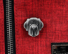 English Mastiff Pin - Cute Mastiff Face - Mastiff Dog Gift- Gift for English Mastiff Owner SPN1