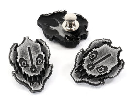 Gaster Mask Pin - Gaster Mask from Undertale Cosplay - Gaster - Undertale Gift | SPN1