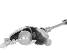 Alchemist Staff - Magical Staff - Reisalin Stout - Secret Hideout - DIY Cosplay Prop Kit - Mage Wizard Props