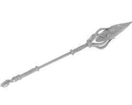 Ice Witch Staff DIY Cosplay Prop Kit - Ice Mage Staff, LARP Mage Weapon, Ice Witch Cosplay, Ice Magr Cosplay