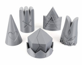 Extra Cult Lamb Crowns DIY Cosplay Props - Cult Lamb's Crown Hat - Eldritch Chemech - Fallen Haro - Jeweled Midas - Origami Ratau - Ratoos