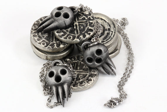 Lord Death's Mask Locket - Shinigami Mask- Grim Reaper Mask, Lord Death Cosplay LKT1