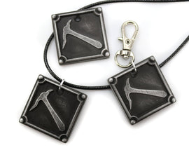 Miner FFXIV Gathering Charm - MIN Metal Resin, Disciple of the Land Final Fantasy 14 FF14 - LootCaveCo