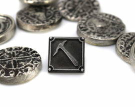 Miner FFXIV Gathering Pin - MIN Metal Resin, Disciple of the Land Final Fantasy 14 FF14 - LootCaveCo