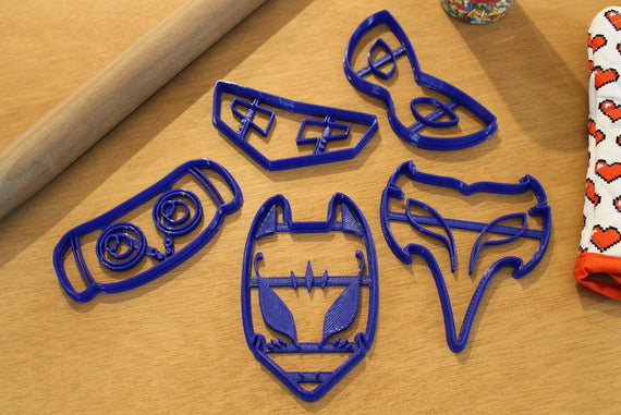 Persona 5 Mask Cookie Cutters - Phantom Thieves Masks - Futaba, Goro, Yusuke, Haru - LootCaveCo