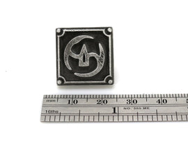 Samurai FFXIV Job Pin - SAM Metal Resin, Final Fantasy 14 FF14 Soul Crystal - LootCaveCo