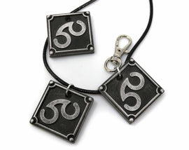 Scholar FFXIV Job Charm - SCH Metal Resin, Final Fantasy 14 FF14 Soul Crystal - LootCaveCo