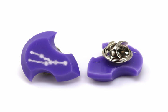 Taurus Constellation Stone Pin - FFXIV Mitron Ascian Crystal Pin - LootCaveCo