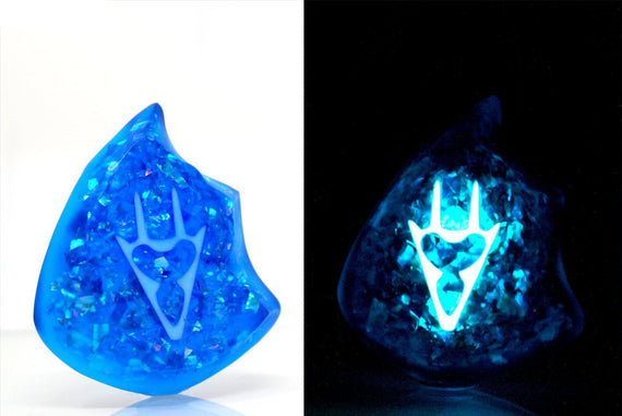 Twinkle Dragoon FFXIV Glow in the Dark Soul Crystal/DRG Job Stone Final Fantasy XIV FF14 - LootCaveCo