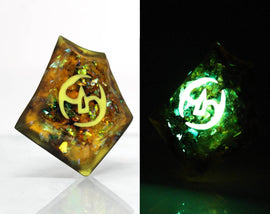 Twinkle Samurai FFXIV Glow in the Dark Soul Crystal/SAM Job Stone Final Fantasy XIV FF14 - LootCaveCo